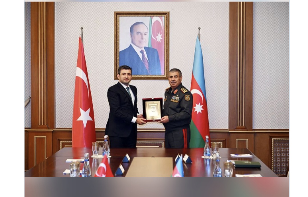 Müdafiə naziri Zakir Həsənov Səlcuq Bayraqdarla görüşüb: Hərbi-texniki əməkdaşlıq müzakirə olunub